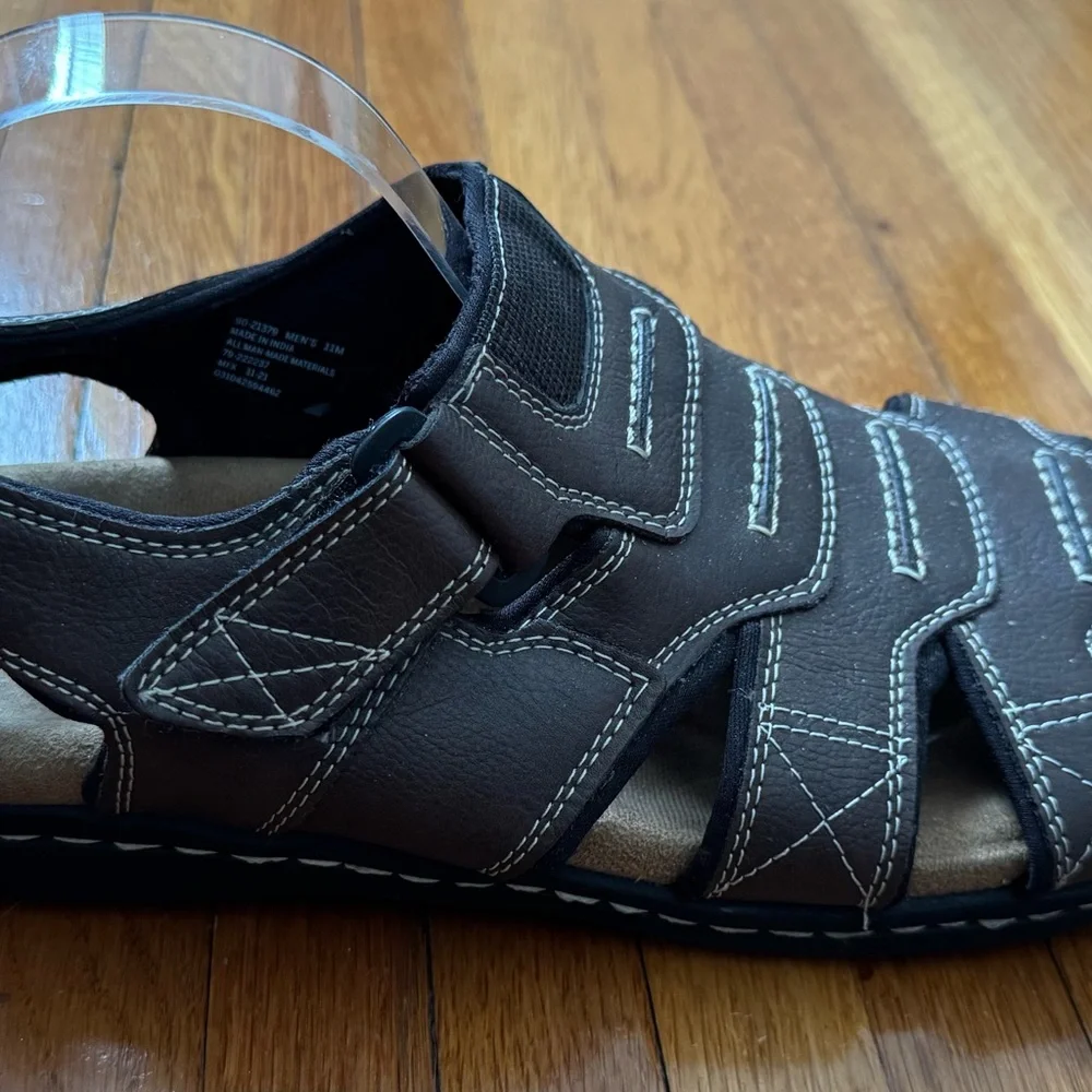 Dockers Searose Fisherman Men's Brown Sandals, size 11M outdoor Gorpcore casual